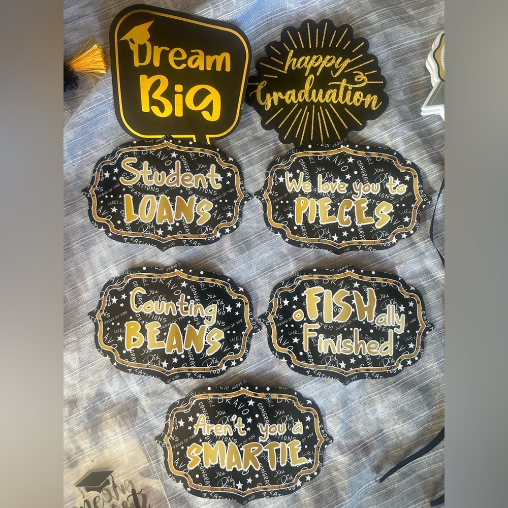 Graduation Party Photo Booth Props - Picture 6 of 7
